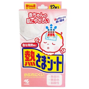 KOBAYASHI 고바야시제약 유아 해열 패치 12매입