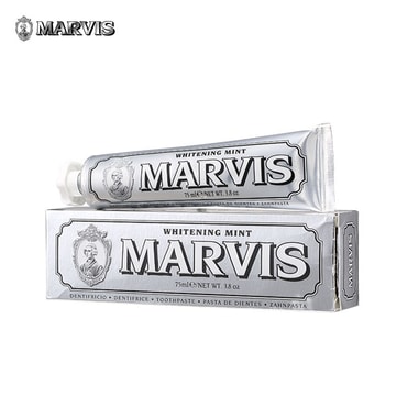 意大利马维斯MARVIS 薄荷味洁白牙膏 75ml