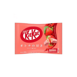 KitKat Mini Wafer Chocolate 10 Pieces [Strawberry Flavor]