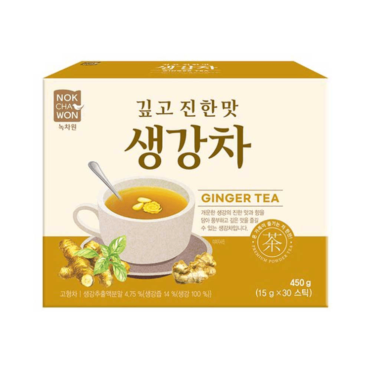 韓国緑茶院 濃い生姜茶 30p