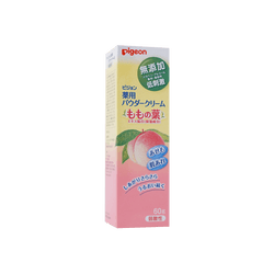日本PIGEON贝亲 婴儿护肤桃子叶粉霜 60g