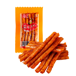 Vegetarian beef tendon spicy strips 18g*5bag