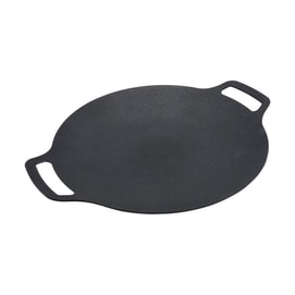 Korean BBQ Plate for Frying and Grilling, Compatible with Induction Cooktops and Gas Stoves 33cm