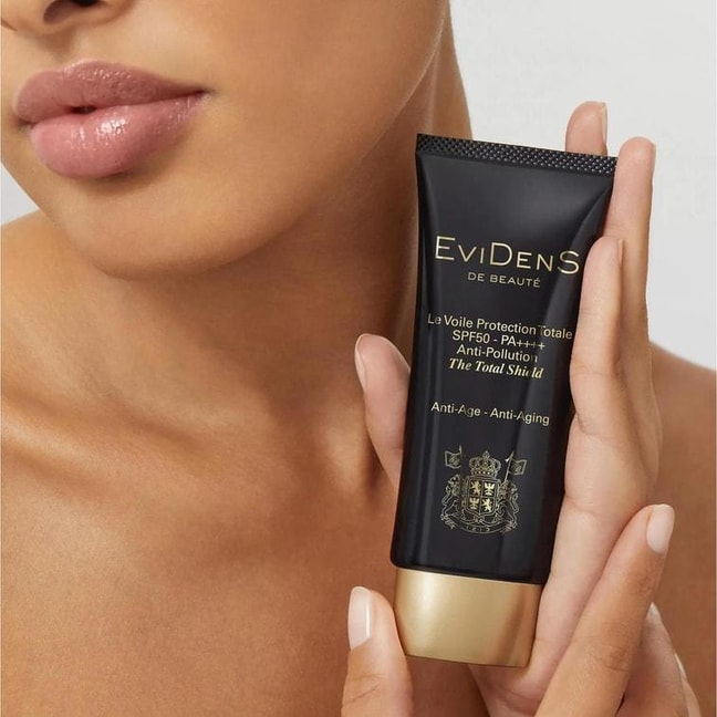 法国EVIDENS DE BEAUTE伊菲丹 抗光老精华高倍防晒霜 SPF50·PA++++ 30ml*2 外防内养敏感肌 包装随机【超值装】