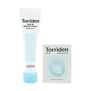순한 히알루론산 저분자 선크림 2.03 fl oz × 1개 【무료 증정: 히알루론산 진정 크림 1개】