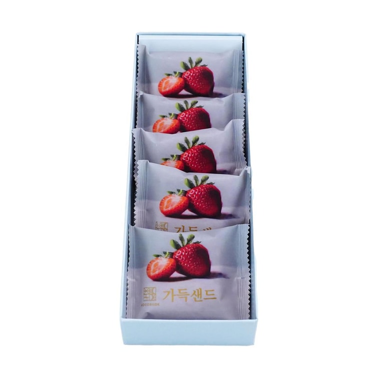 韓國XOCOSILOK 草莓口味厚切夾心餅乾禮盒 122g【首爾仁川機場必買伴手禮】【小紅書爆火】 9