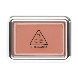 韩国3CE 风格腮红 小方块腮红 自然修容 清透持妆 哑光微闪 #SLIDE SLOWLY 豆沙粉 4.5g 【心机纯欲膨胀色】