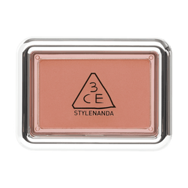 Single-Color Blush Fine Powder No-Fly Powder #Bean Paste Pink 4.5g