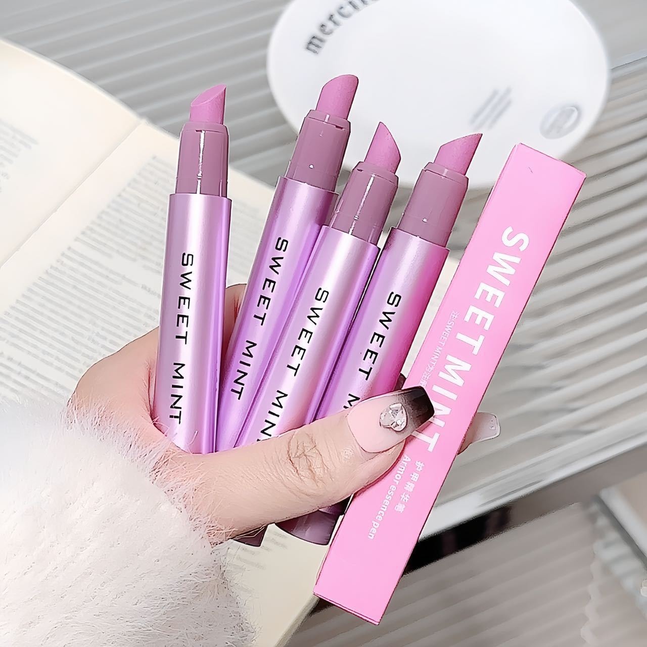 【中國直郵】 Sweet Mint 護甲精華筆去死皮防斷裂防倒刺修甲護甲指緣油護甲油