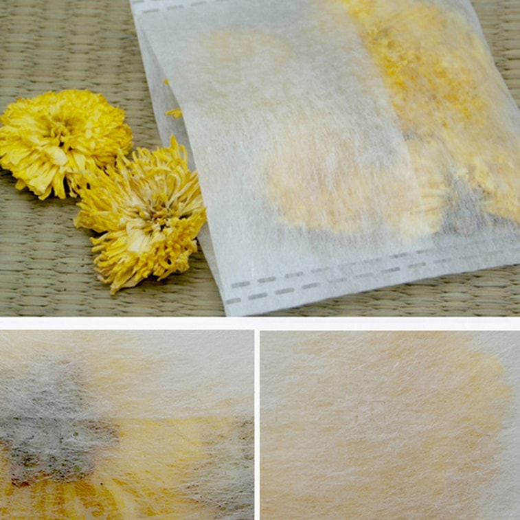 小师姐评茶 【美国现货秒发】 超薄玉米纤维过滤袋 中药/卤料/茶叶过滤 一次性茶包袋 食品级安全渗透性好 50个 3