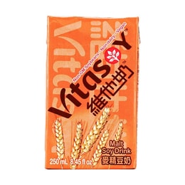 香港VITASOY維他奶 麥精豆奶飲品 250ml