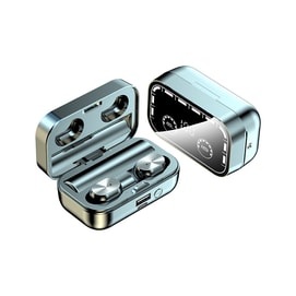 High power bluetooth earphone black