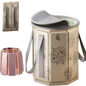 Clothes storage box with lid, household clothes, blankets, storage basket, large capacity organizing box, bag, storage artifact, 1 piece