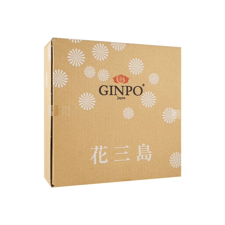 Japanese Clay Pot Banko Donabe Chrysanthemum 28oz 7"Dx4.5"H 4