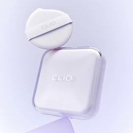 韩国CLIO珂莱欧 绝绝紫气垫 柔雾遮瑕气垫粉底霜 柔焦半哑光 遮毛孔轻盈 SPF40 / PA++ #21C Lingerie 中性偏白粉 含替换装 油性/混油肌推荐【安宥真同款】