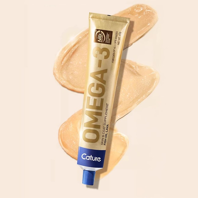 小壳 熔岩鱼油 宠物营养补充剂 猫用全龄段 65g/支