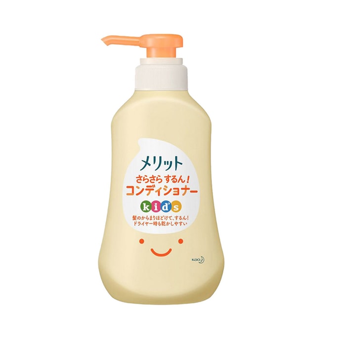 【日本直邮】KAO花王 婴儿宝宝无硅专用护发素360ml