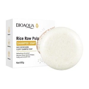 Rice Syrup Shampoo Soap Refreshing Fluffy Deep Cleansing 60g