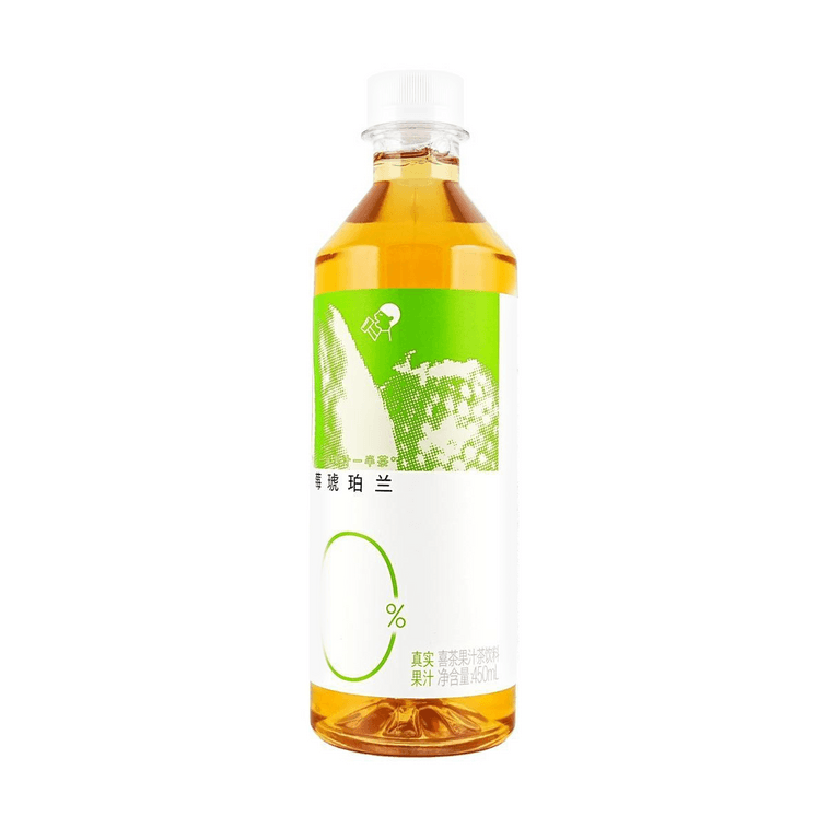 喜茶 芭樂莓琥珀蘭 真實果汁茶飲料 450ml【低糖0脂】【濃鬱芭樂莓果香&鮮爽茶香】 5