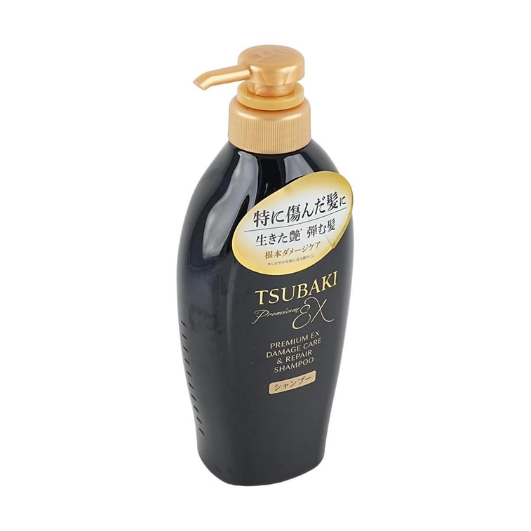 TSUBAKI Black Camellia Luxury Black Ion Repair Strong EX Shampoo&Conditioner, 15.22 fl oz*2 3