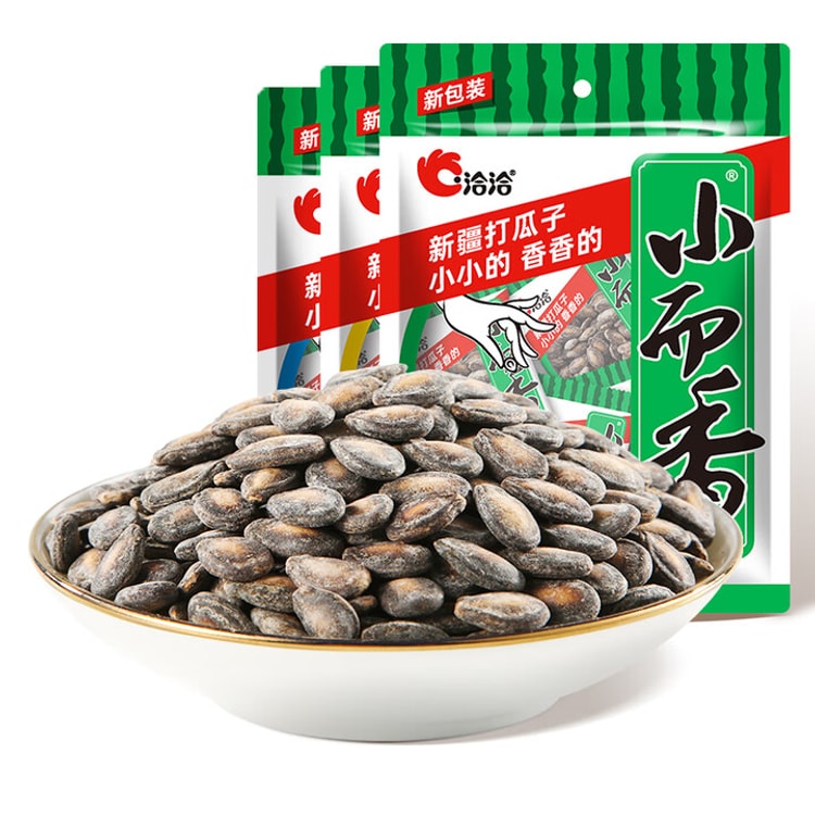 中国直邮】 洽洽新疆打瓜子小而香西瓜子约15包(奶油味) 180克- 亚米