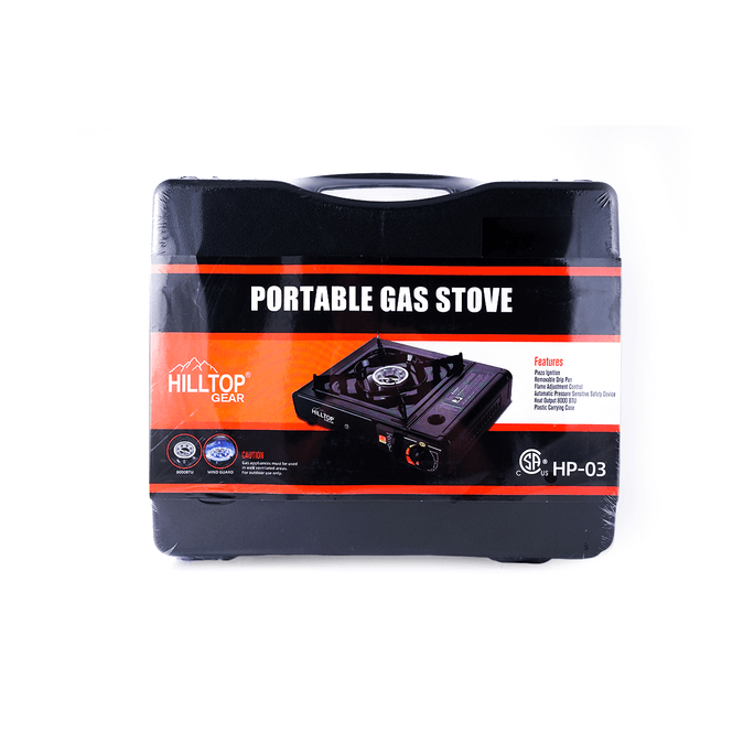 Potable Butane Gas Stove Automatic Ignition with Carrying Case