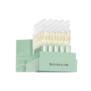 【Livraison directe de Chine】 Quedi Sérum à l'acide hyaluronique 5D pour peaux à tendance acnéique, sérum rafraîchissant à l'acide salicylique pour le visage, 1,5 ml * 30 flacons, distributeur agréé