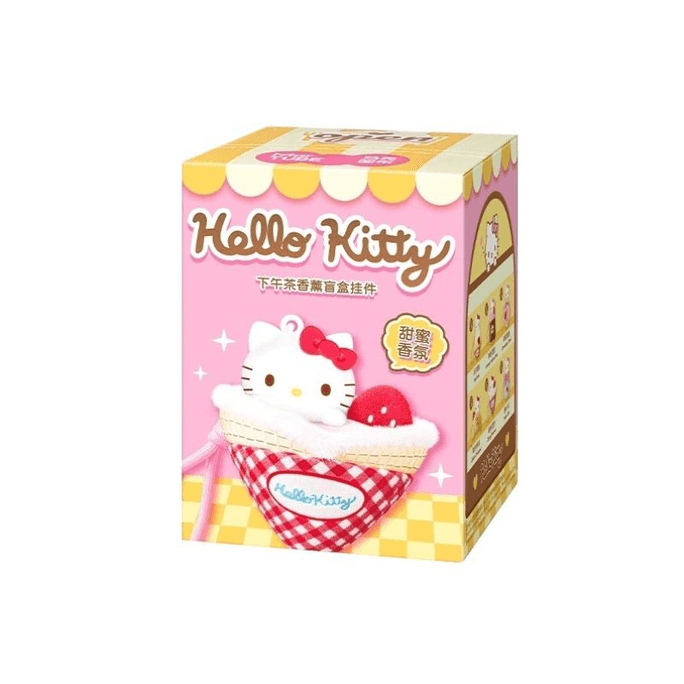 Hello Kitty Afternoon Tea Scented Blind Box 8.7*7.3*10.9cm*1 Box