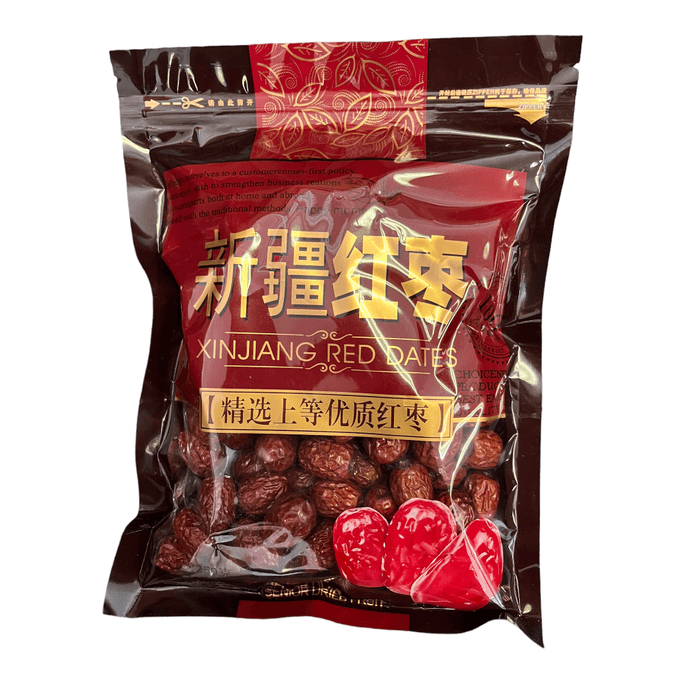 HMT Jujube Hearts Natural Dried - Nourishes Blood and Heart Nourishes and Beautifies 225g