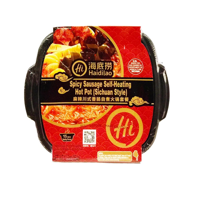 99 大华 Haidilao Spicy Sausage Self-Heating Hot Pot Sichuan Style 14.99