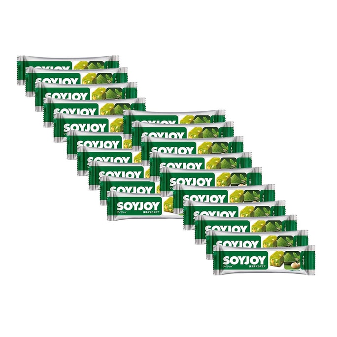 【日本直邮】OTSUKA大塚制药 SOYJOY 营养蛋白低卡代餐饱腹 大豆营养能量棒 抹茶坚果味 30g*20个【超值组合】