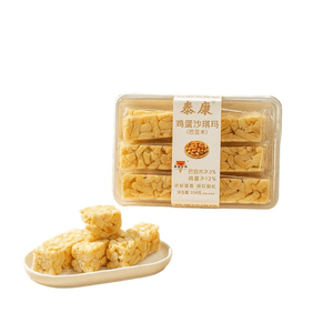 【中国直邮】 泰康 上海鸡蛋沙琪玛 【258g*1盒】巴旦木