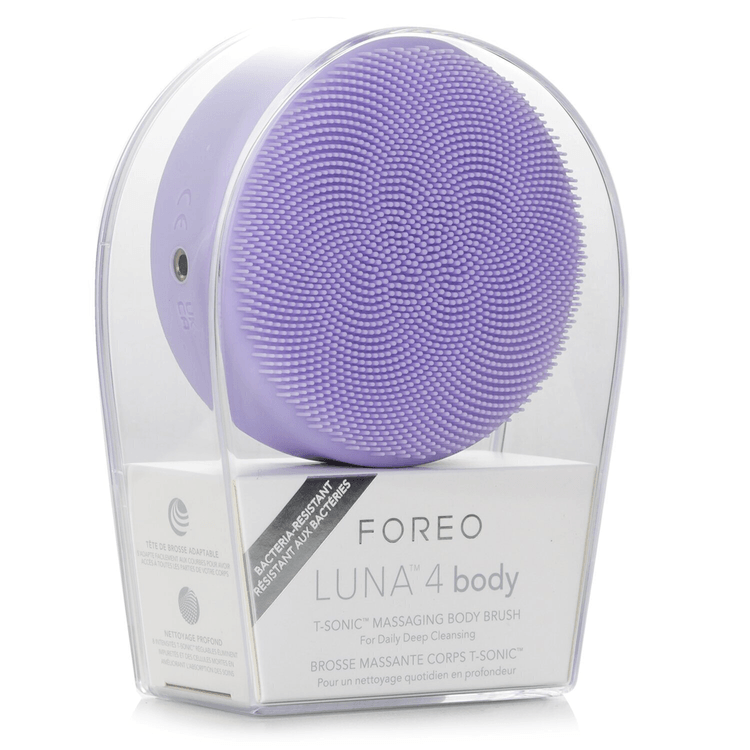 FOREO Luna 4 Body Brush - 1pcs #Lavender Body Massaging