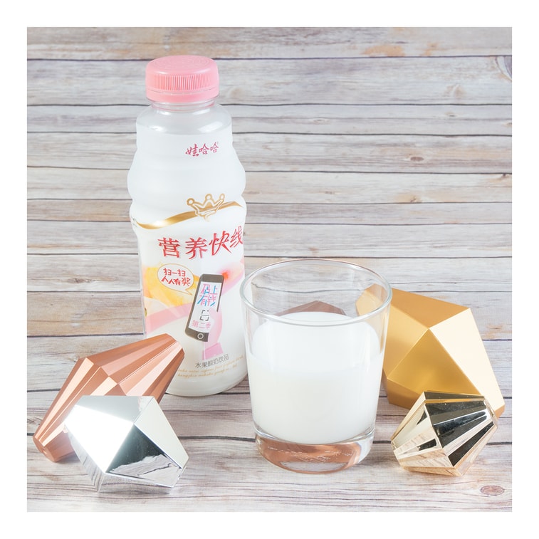 복숭아맛 과일향 요거트 음료 16.91 fl oz【수입 우유】【달콤한 복숭아 향】 8