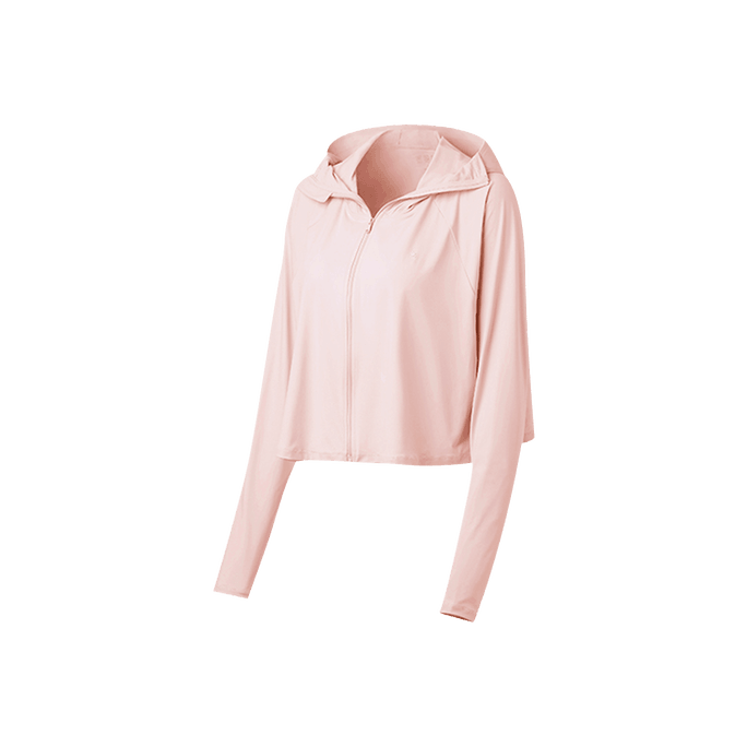 Sun Protection Clothing UPF50+ Ice Touch Series-Rand Shawl Pink 155/80A S Old Version Packing