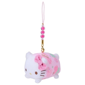 Kimono Dumpling Series Papa Mascot Pendant 【Hello Kitty】