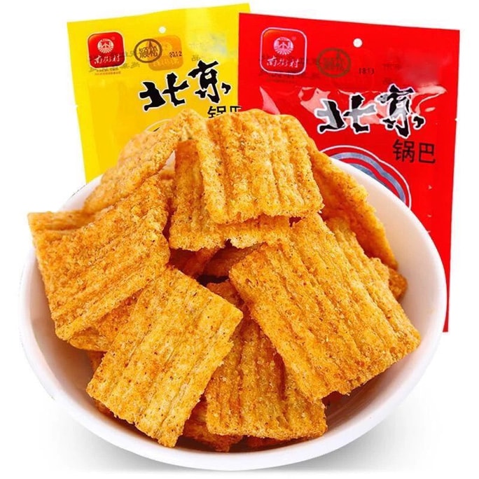 南街村 老北京锅巴 麻辣味 スナック 菓子 36g*5袋