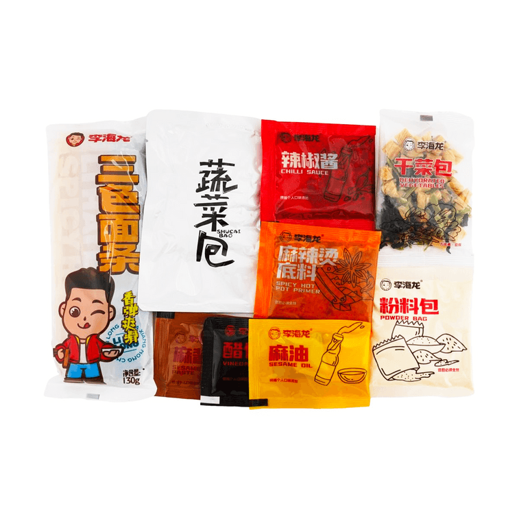 Spicy Hot Pot, Malatang,Mild Spicy, 13.65 oz *3【3 Packs】 9