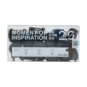 バイタリティボム 2.0 シリーズ インスタントコーヒー 固形飲料 01 アメリカーノ味、1 個あたり 0.07 オンス、18 個入り