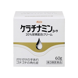 [일본 직배송] 코와 제약 우레아 스킨 크림 60g (일본) - 건조한 피부에 깊은 보습을 제공하고, 갈라지고 거친 피부를 완화하여 부드럽고 매끄러운 피부로 가꿔줍니다.