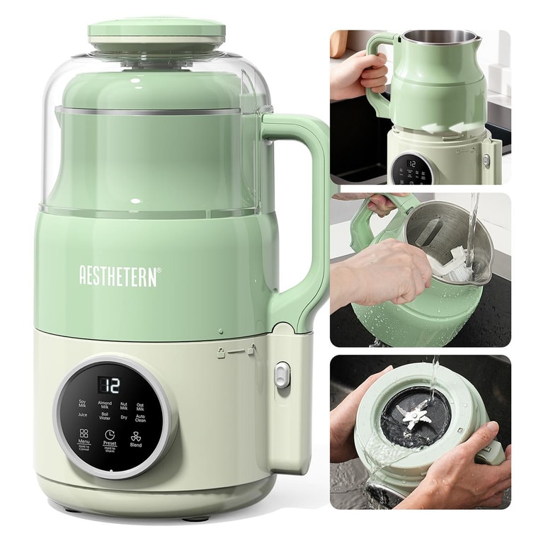 韩国AESTHETERN 多功能8合1 坚果奶制作机 家用豆浆机 果汁机 1台 800ml 5
