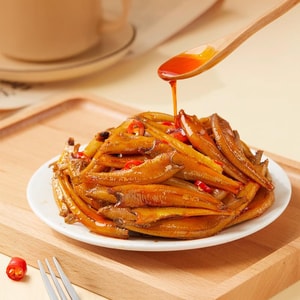 华文食品 劲仔小鱼 香辣味 20包入 240g 湖南特产