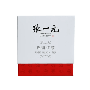 Rose Black Tea Mellow Fresh Flavor Floral Fruit Infused Tea Travel Portable Bag Cold Brewable 20g