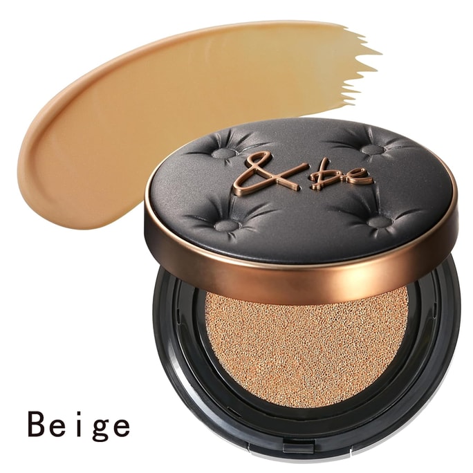 【日本直邮】 日本 &be 河北裕介 持妆气垫粉底液 遮瑕 不浮粉 SPF33 PA+++ 米色 12g