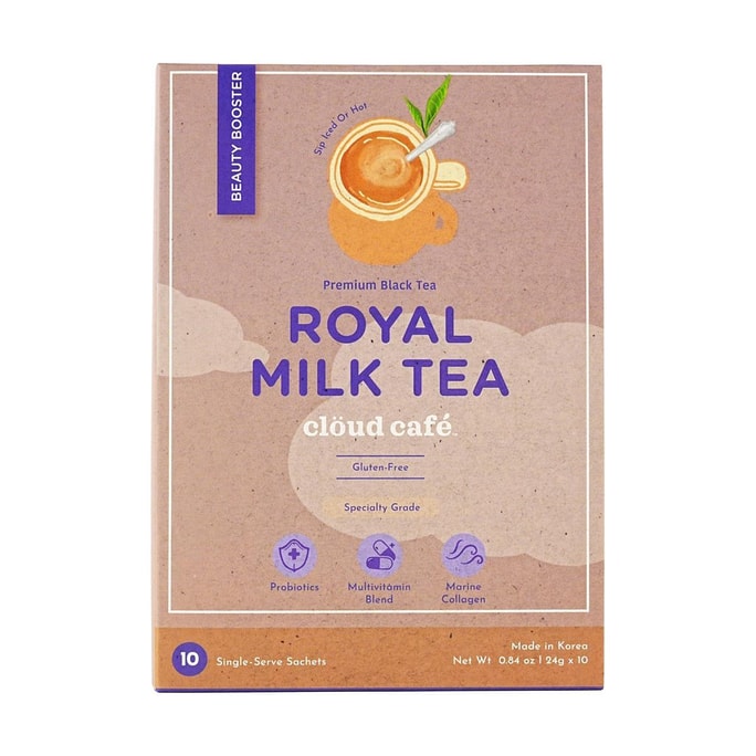 Cloud Cafe Collagen Infused Royal Milk Tea 10packs