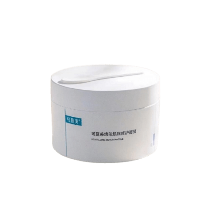 Energizing skin bottom repair ice cream facial mask coated Centella asiatica soothing mud film white can 165g