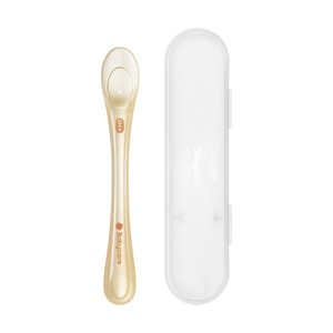BC BABYCARE Newborn Silicone Spoon (with Storage Case)
