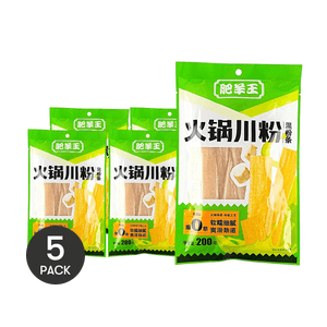 肥羊王 火鍋川粉 濕粉條 200g *5【5份超值裝】【可用於火鍋涼拌等】【0脂肪】