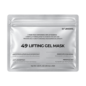 49 Lifting Gel Mask 5 Sheets 49ml High-Concentrate Essence HYM Technology Stem Cell Peptide Collagen【Firming Lifting Ela