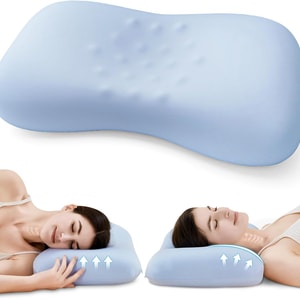 猫肚枕蓝  60*35*8/11CM